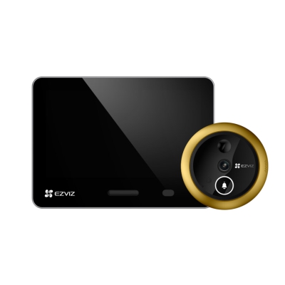 Видеоглазок EZVIZ EP4 8MP Gold