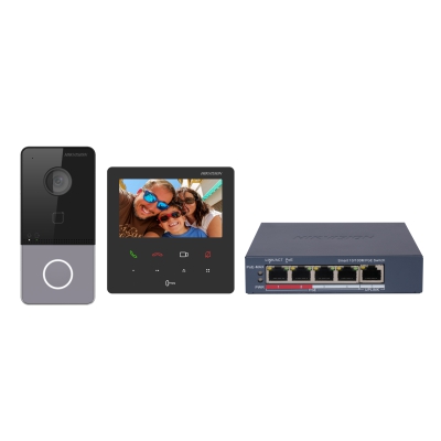 Комплект видеодомофона Hikvision DP606
