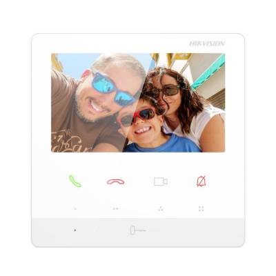 Монитор видеодомофона Hikvision DS-KH6100-E1(White)