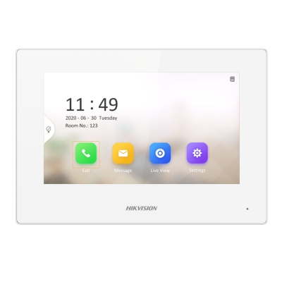 Монитор видеодомофона Hikvision DS-KH6320-LE1(B)(White)