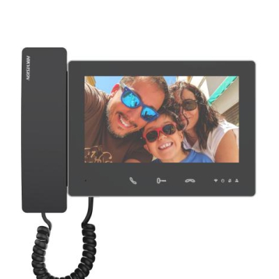Монитор видеодомофона Hikvision DS-KH7300EY-WTHE2(Black)