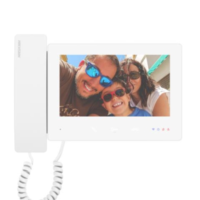 Монитор видеодомофона Hikvision DS-KH7300EY-WTHE2(White)