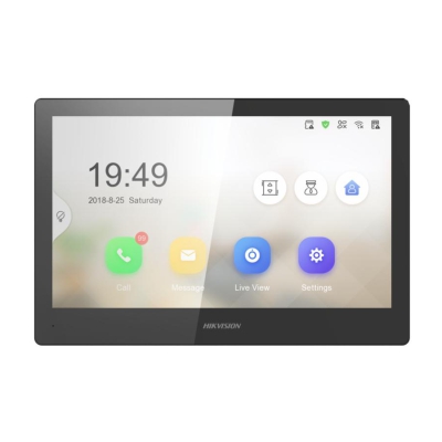 Монитор видеодомофона Hikvision DS-KH8520-WTE1(Black)