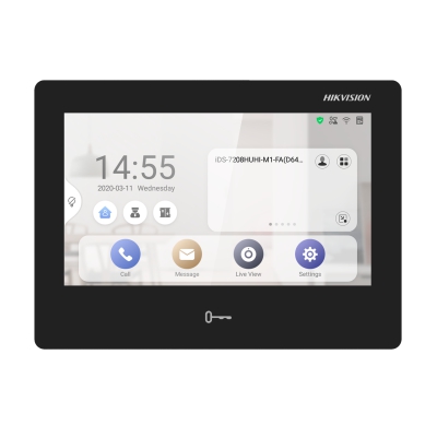 Монитор видеодомофона Hikvision DS-KH9310-WTE1(B)(Black)