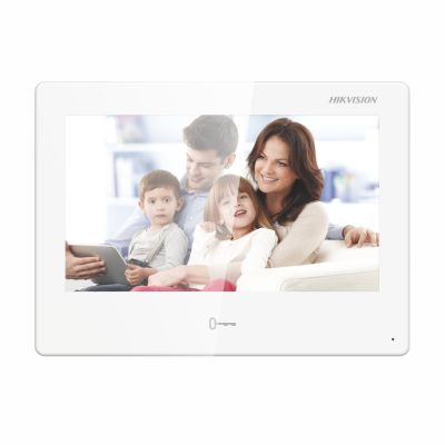 Монитор видеодомофона Hikvision DS-KH9310-WTE1(B)(White)