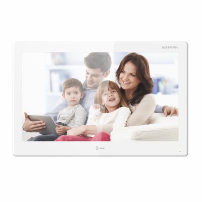 Монитор видеодомофона Hikvision DS-KH9510-WTE1(B)(White)