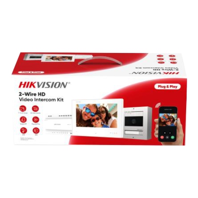 Комплект видеодомофона Hikvision DS-KIS704EY