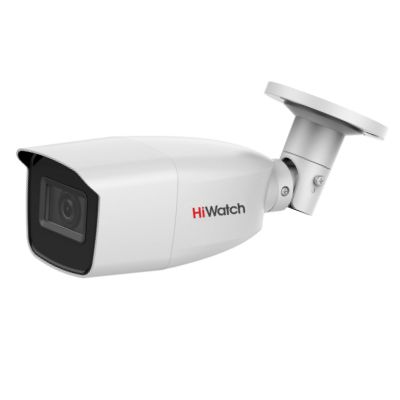 Цилиндрическая аналоговая камера HiWatch DS-T206(B) 2.8–12мм