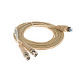 CAB-E1 balanced/DB9M-RJ45F/120Ohm/3m Кабель, Сетевой аксессуар, Ruijie