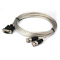 CAB-E1 unbalanced/DB9M-2*BNC/75Ohm/3m Кабель, Сетевой аксессуар, Ruijie