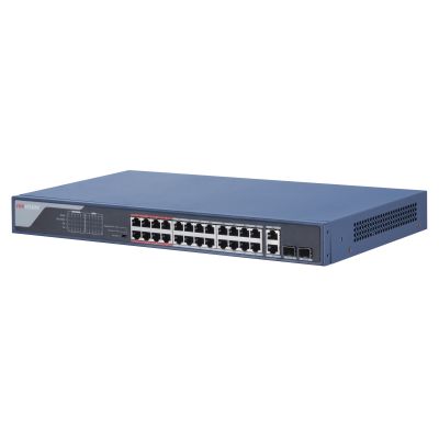 DS-3E0326P-E(C), PoE Коммутатор, Hikvision