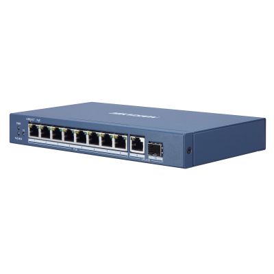 DS-3E0510P-E(B), PoE Коммутатор, Hikvision