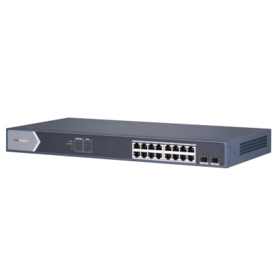 DS-3E0518P-E/M(B), PoE Коммутатор, Hikvision