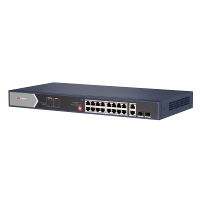 DS-3E0520HP-E, PoE Коммутатор, Hikvision
