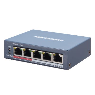 DS-3E1105P-EI/M, PoE Коммутатор, управляемый, Hikvision