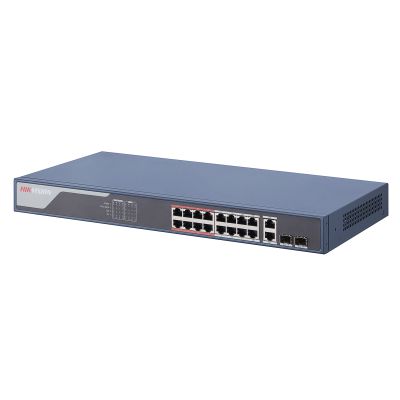 DS-3E1318P-SI(V2), PoE Коммутатор, управляемый, Hikvision