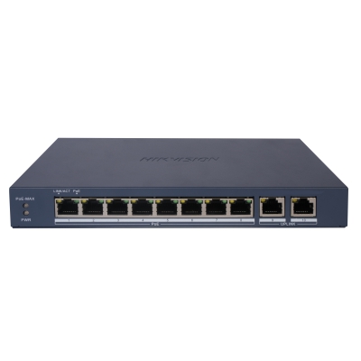 DS-3E1510P-EI/M(B), PoE Коммутатор, управляемый, Hikvision