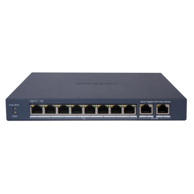 DS-3E1510P-EI, PoE Коммутатор, управляемый, Hikvision