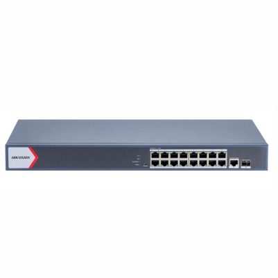 DS-3E1518P-EI/M, PoE Коммутатор, управляемый, Hikvision