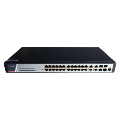 DS-3E2528P(B), PoE Коммутатор, управляемый, Hikvision