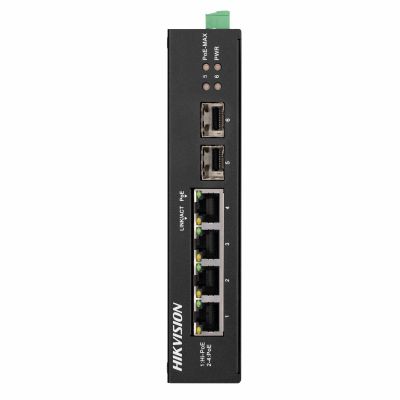 DS-3T0506HP-E/HS, PoE Коммутатор, Hikvision