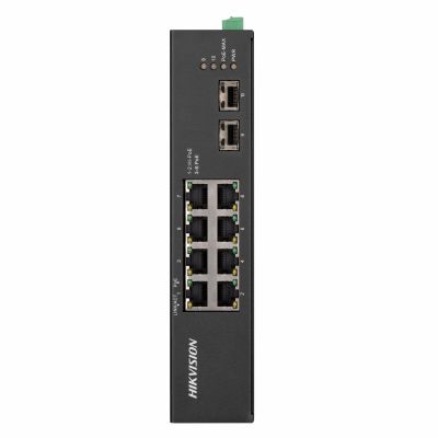 DS-3T0510HP-E/HS, PoE Коммутатор, Hikvision