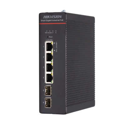 DS-3T1506HP-SI-4P2F, PoE Коммутатор, управляемый, Hikvision