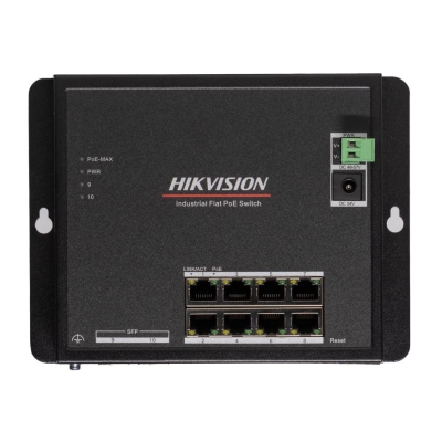 DS-3T1510P-SI-FLT, PoE Коммутатор, управляемый, Hikvision