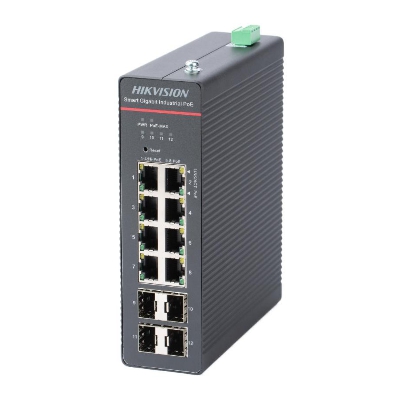 DS-3T1512HP-SI-8P4FKIT(75W), PoE Коммутатор, управляемый, Hikvision