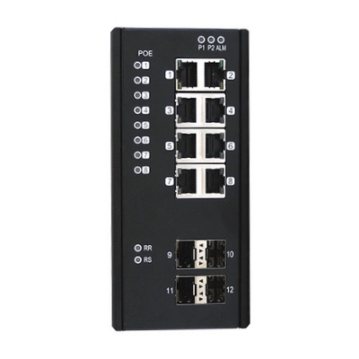 DS-3T3512P, PoE Коммутатор, управляемый, Hikvision